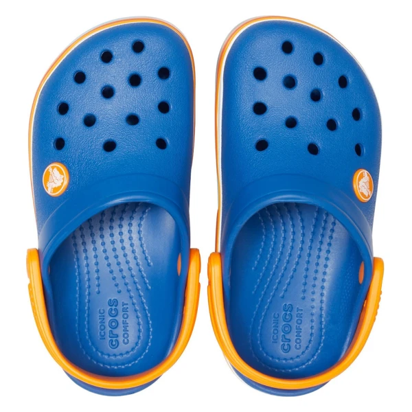 CROCS CROCBAND WAVY BAND CLOG K BLUE JEAN