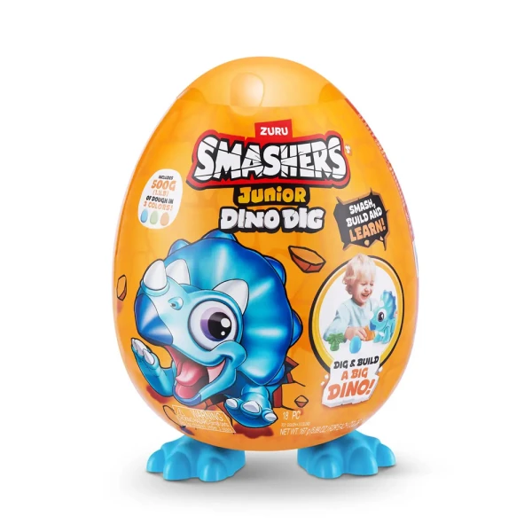 SMASHERS JUNIOR S1 MINIATURE DINO DIG SMALL EGG SURPRISE