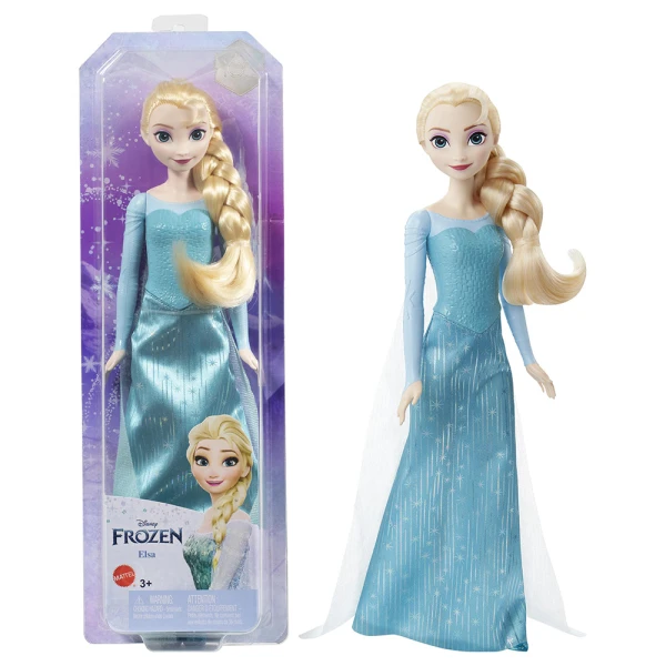 DISNEY PRINCESS ΒΑΣΙΚΗ ΚΟΥΚΛΑ ΕΛΣΑ ΜΠΛΕ ΦΟΡΕΜΑ