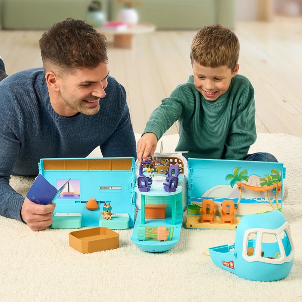 BLUEY 3 IN 1 AIRPLANE PLAYSET