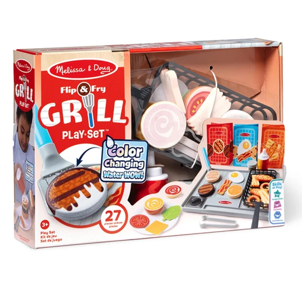 MELISSA & DOUG ΣΕΤ FLIP AND FRY ΓΚΡΙΛ