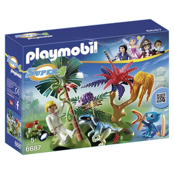 PLAYMOBIL SUPER 4 The SPITHAS THE LOST ISLAND
