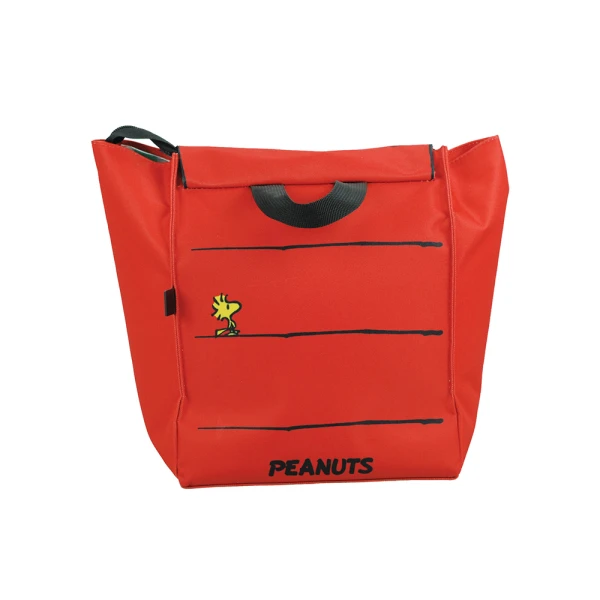 BACK ME UP LUNCH BAG PEANUTS SNOOPY RED