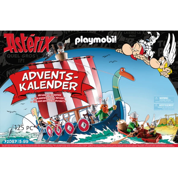 PLAYMOBIL ASTERIX ADVENT CALENDAR PIRATES
