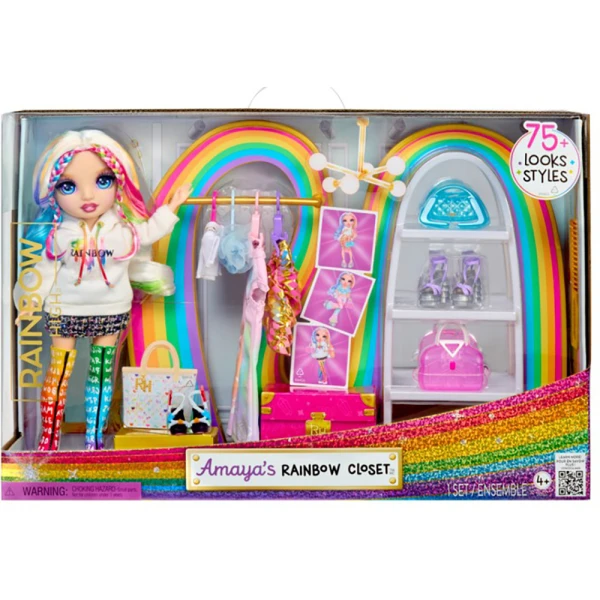 RAINBOW HIGH ΣΕΤ ΝΤΟΥΛΑΠΑ ΟΥΡΑΝΙΟ ΤΟΞΟ ΤΗΣ AMAYA