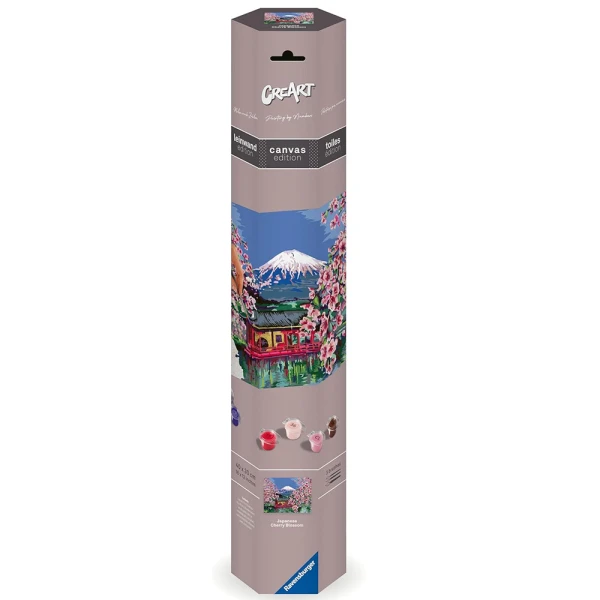 RAVENSBURGER CREART CANVAS CHERRY BLOSSOMS