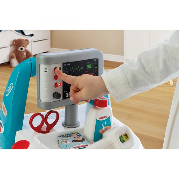SMOBY ELECTRONIC MEDICAL TROLEY