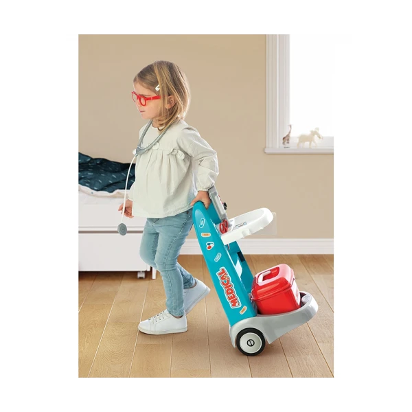 SMOBY ELECTRONIC MEDICAL TROLEY
