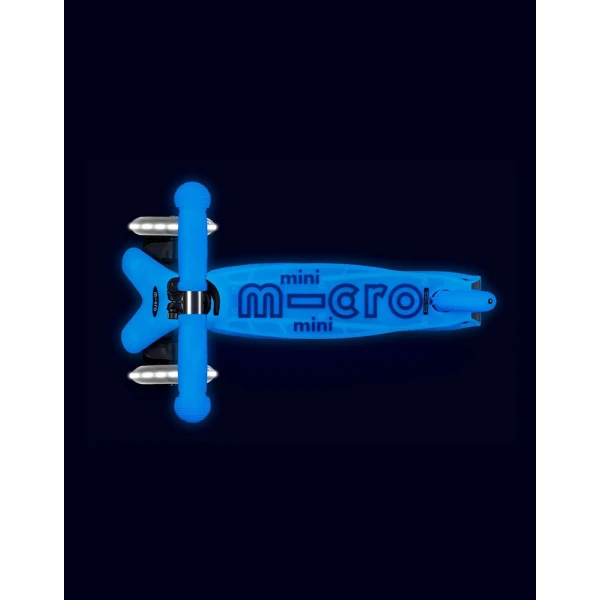 MINI MICRO 3ΤΡΟΧΟ ΠΑΤΙΝΙ DELUXE GLOW LED - ARCTIC BLUE
