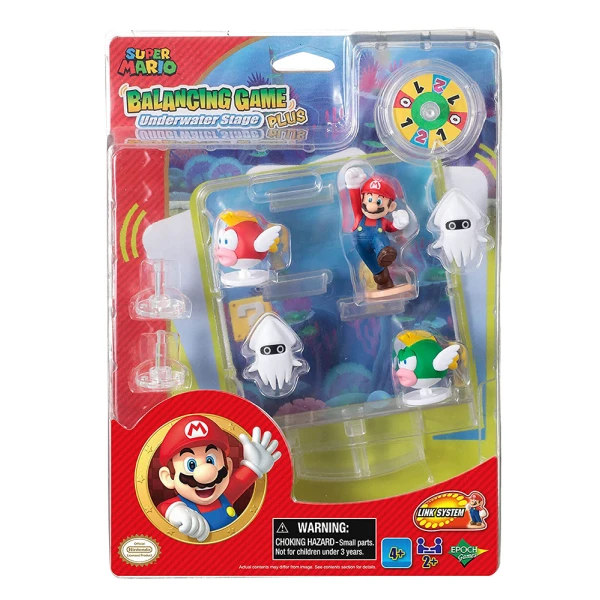 SUPER MARIO ΠΑΙΧΝΙΔΙ ΙΣΟΡΡΟΠΙΑΣ PLUS - UNDERWATER STAGE