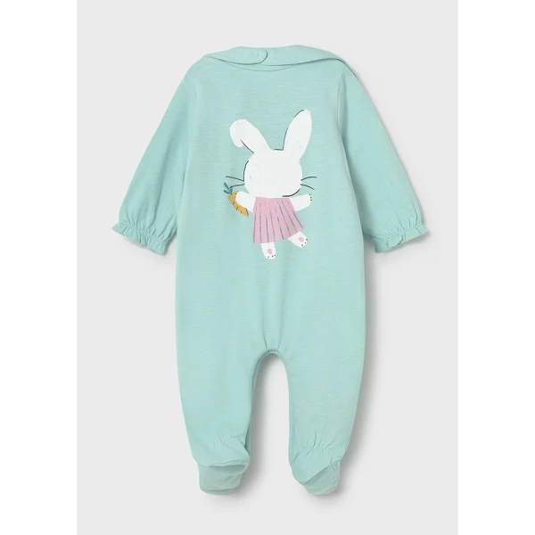 MAYORAL TRACKSUIT SET LONG AND BIB PISTACHIO 