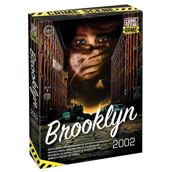 AS GAMES ΕΠΙΤΡΑΠΕΖΙΟ ΠΑΙΧΝΙΔΙ CRIME SCENE BROOKLYN 2002 ΓΙΑ ΗΛΙΚΙΕΣ 18+ ΧΡΟΝΩΝ ΚΑΙ 1+ ΠΑΙΚΤΕΣ