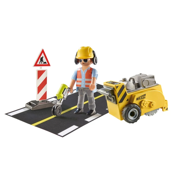 PLAYMOBIL CITY ACTION GIFT SET ΟΔΙΚΑ ΕΡΓΑ