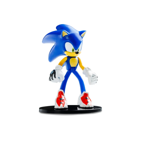 P.M.I. SONIC ARTICULATED ACTION FIGURES 7.5cm 4PACK S1