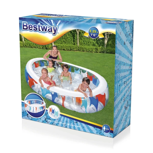 BESTWAY ΠΙΣΙΝΑ 229X152X51 εκ. ELLIPTIC