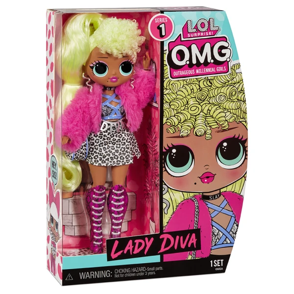LOL SURPRISE OMG DOLL - LADY DIVA