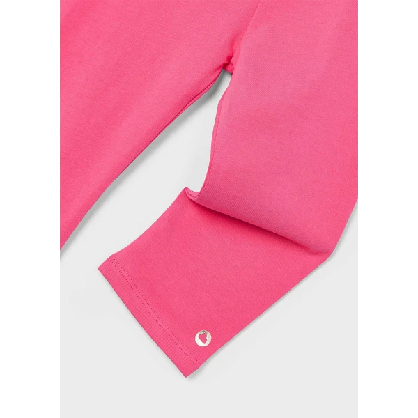 MAYORAL LEGGINGS BASIC SHORT PINK FUCHSIA