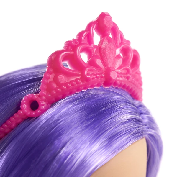ΚΟΥΚΛΑ BARBIE ΝΕΡΑΪΔΑ ΜΠΑΛΑΡΙΝΑ ΜΩΒ ΜΑΛΛΙΑ