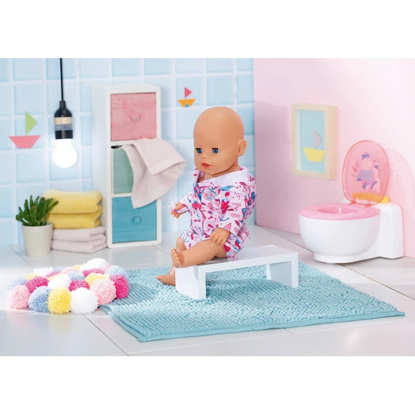 ZAPF CREATION BABY BORN BATHROBE 43 cm