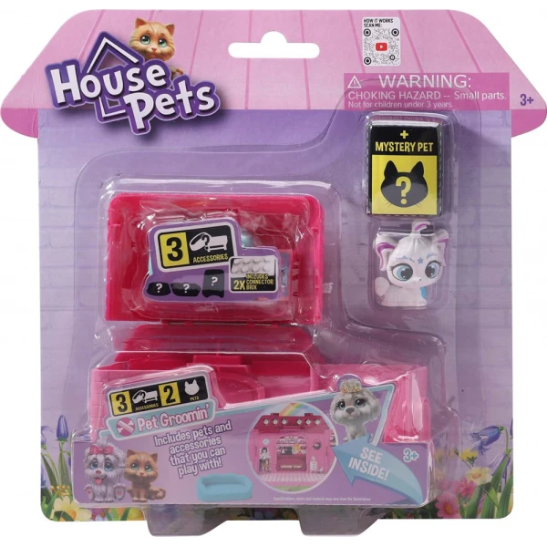 HOUSE PETS PLAYSET - 5 DESIGNS