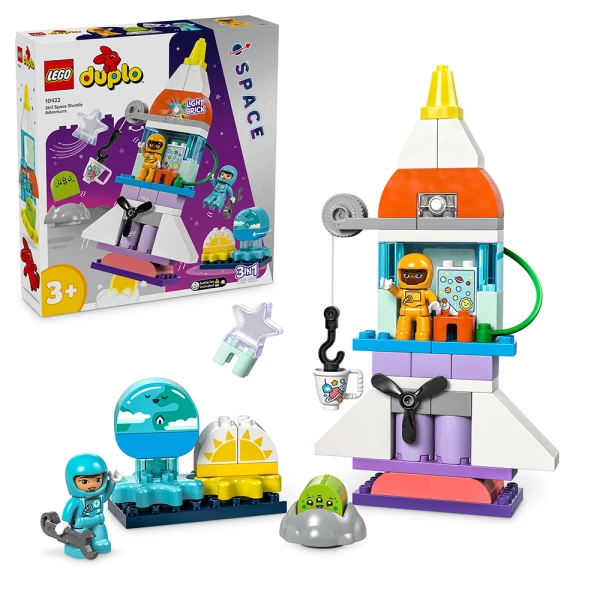 LEGO® DUPLO® 3IN1 SPACE SHUTTLE ADVENTURE