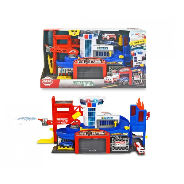 DICKIE TOYS ΣΕΤ ΠΑΙΧΝΙΔΙΟΥ FIRE & RESCUE