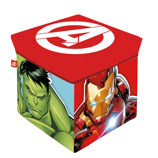 STORAGE STOOL 30X30X30 cm AVENGERS