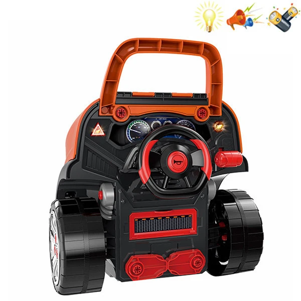 ENGINE WORKSHOP MOTOR MASTER WITH LIGHTS AND SOUND ORANGE