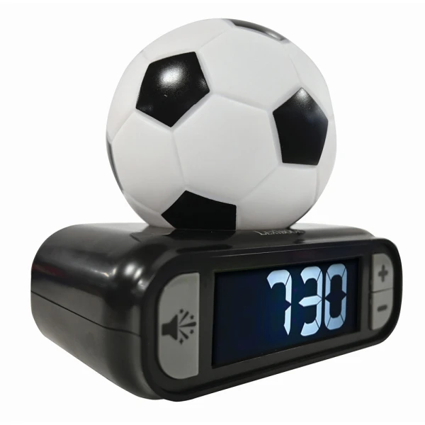 LEXIBOOK ΨΗΦΙΑΚΟ ΡΟΛΟΙ FOOTBALL ΜΕ ΦΩΣ ΚΑΙ ΗΧΟ - LCD ΟΘΟΝΗ ΚΑΙ ΜΕΛΩΔΙΕΣ