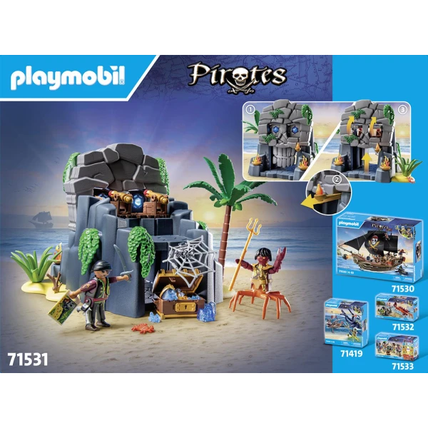 PLAYMOBIL PIRATES ΠΕΙΡΑΤΙΚΗ ΒΡΑΧΟΝΗΣΙΔΑ