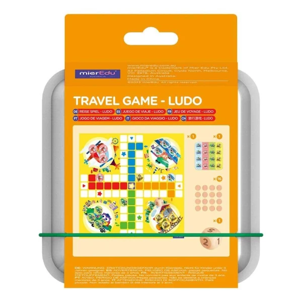 MIER EDU ΕΠΙΤΡΑΠΕΖΙΟ ΠΑΙΖΩ ΤΑΞΙΔΕΥΟΝΤΑΣ LUDO
