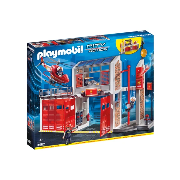 PLAYMOBIL CITY ACTION LARGE FIRE STATION