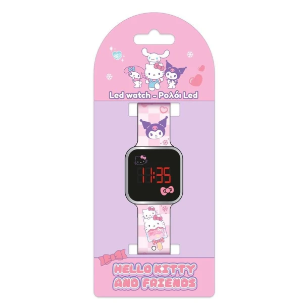 KIDS LED WATCH HELLO KITTY AND FRIENDS
