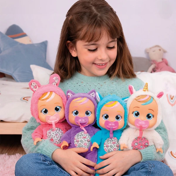 CRY BABIES ΚΟΥΚΛΑ ΚΛΑΨΟΥΛΙΝΙΑ TINY CUDDLES SOFT SCENTS - 4 ΣΧΕΔΙΑ
