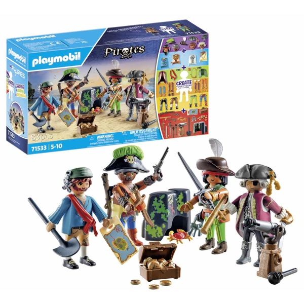 PLAYMOBIL PIRATES MY FIGURES ΠΕΙΡΑΤΕΣ