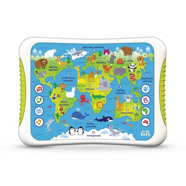 KIDS HITS EDUCATIONAL TABLET ATLAS