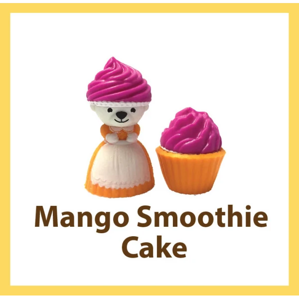 CUP CAKE BEAR MINI - 24 DESIGNS