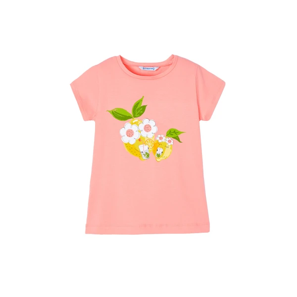 MAYORAL SHORT SLEEVES BLOUSE PINK SLAMON