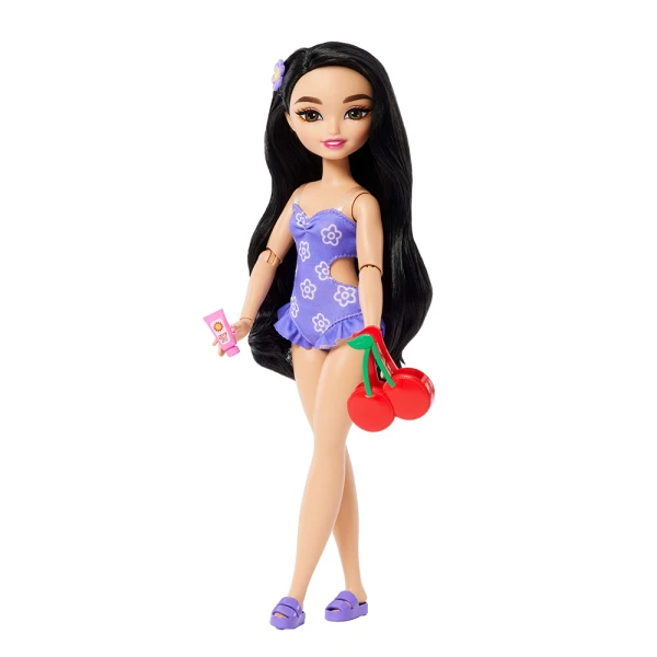 BARBIE DREAM BESTIES IMPULSE ΚΟΥΚΛΑ ΜΕ ΜΩΒ ΜΑΓΙΩ