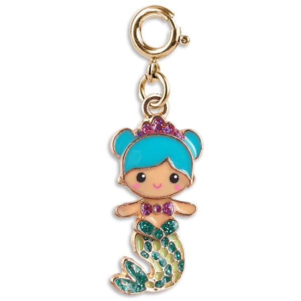 CHARM IT GOLD SWIVEL MERMAID CHARM
