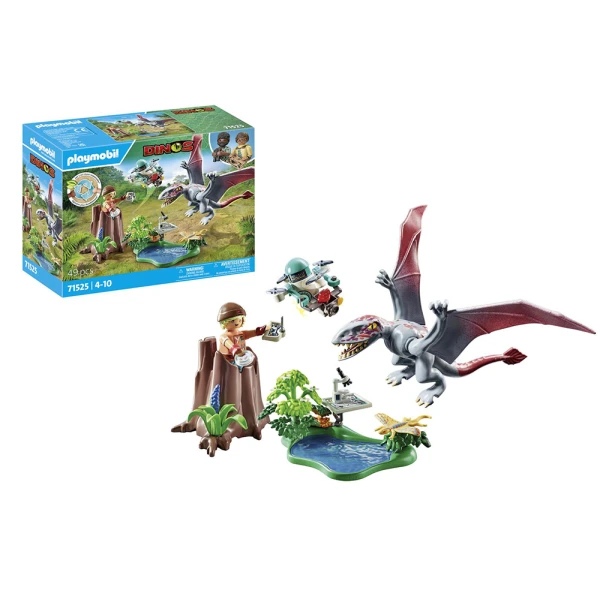 PLAYMOBIL DINOS OBSERVATORY FOR DIMORPHODON