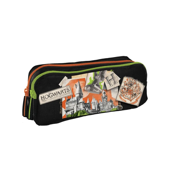 DOUBLE PENCIL CASE HOGWARTS HARRY POTTER