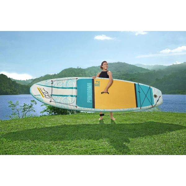 BESTWAY HYDRO-FORCE 340X89X15 cm ΣΕΤ ΚΑΝΟ PANORAMA