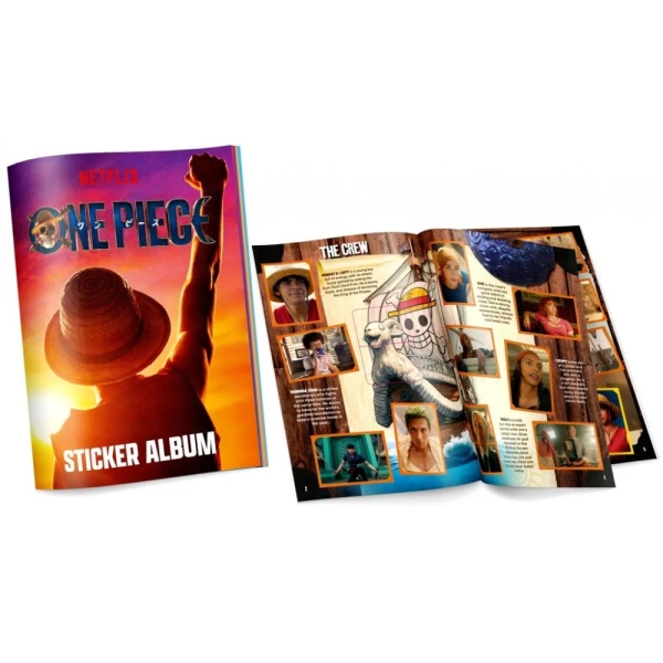 ONE PIECE STICKERS ALBUM STARTER PACK