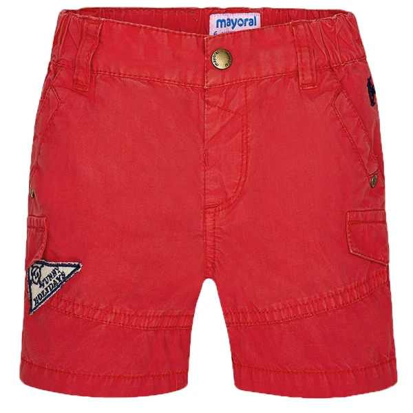 MAYORAL  SHORT PANTS PATCHES CHERRY