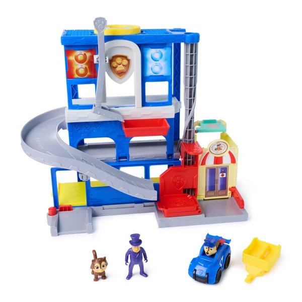 PAW PATROL SEARCH & RESCUE PLAYSET POLICE STATION PUP SQUAD