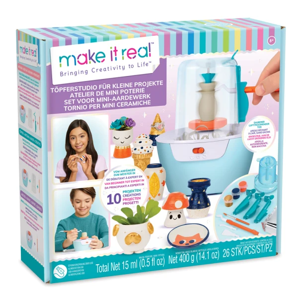 MAKE IT REAL MINI POTTERY STUDIO