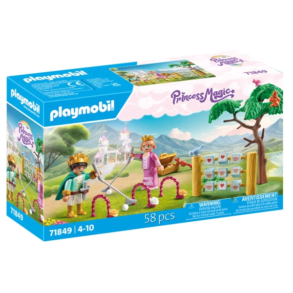 PLAYMOBIL PRINCESS MAGIC GARDEN WITH ROYAL GAMES