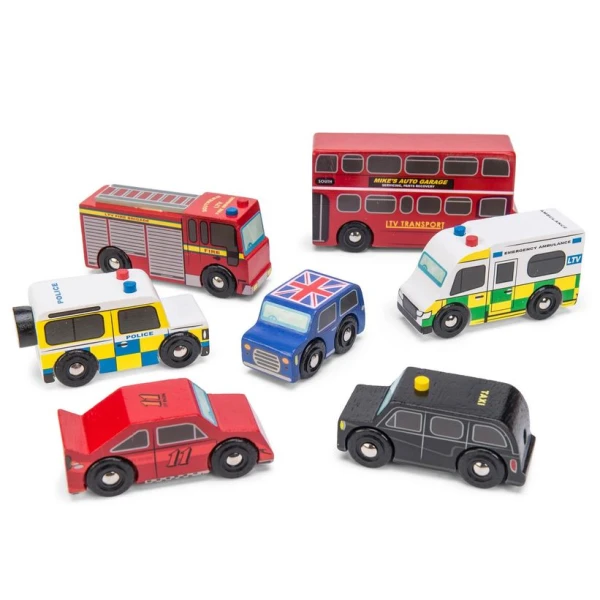 LE TOY VAN ΞΥΛΙΝΑ ΛΟΝΔΡΕΖΙΚΑ ΑΥΤΟΚΙΝΗΤΑ