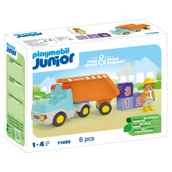PLAYMOBIL JUNIOR DUMP TRUCK